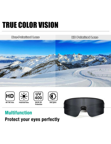 Gafas de sol polarizadas ZEMFAY UV400 para ciclismo y correr
