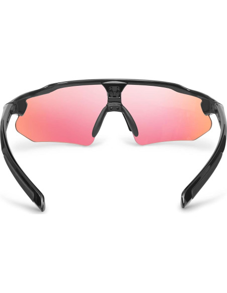 Gafas de Ciclismo Nordik AKSEL - UV400, Lentes Verde Soñado