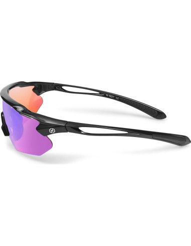 Gafas de Ciclismo Nordik AKSEL - UV400, Lentes Verde Soñado