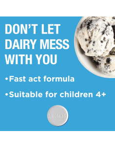 Caramelos Masticables Lactaid Fast Act 60 Unidades Vainilla 2