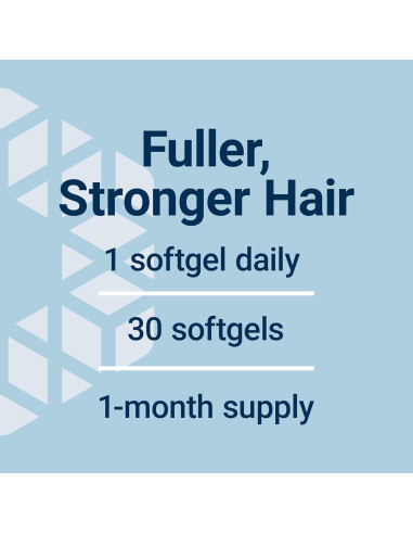 Suplemento Crecimiento Capilar Mujeres Life Extension 30 Gelatinas