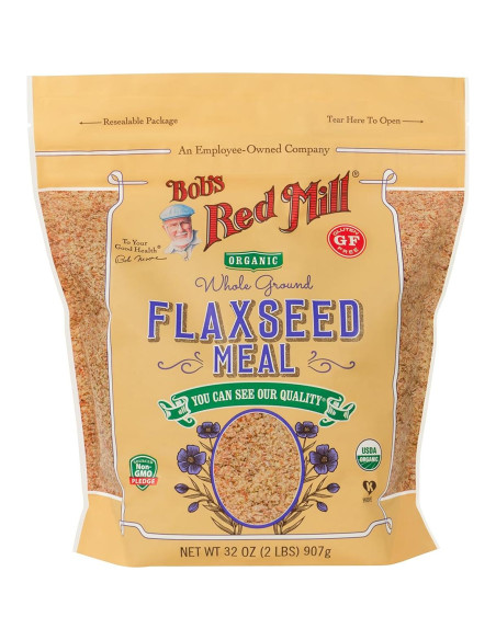 Harina de Semilla de Lino Orgánica Bob's Red Mill 4x0.91kg