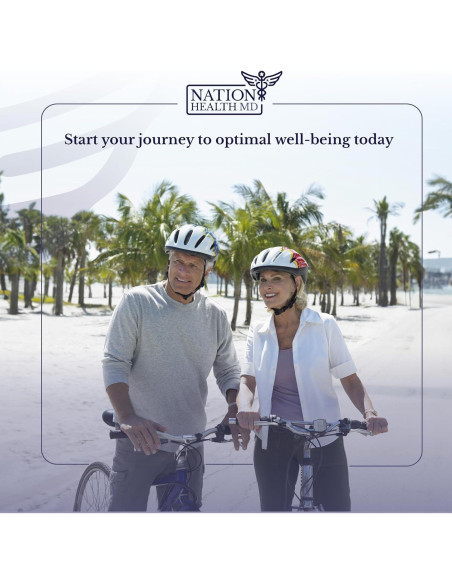 Suplemento Gluco24 Nation Health MD - 60 Cápsulas Energía y Salud