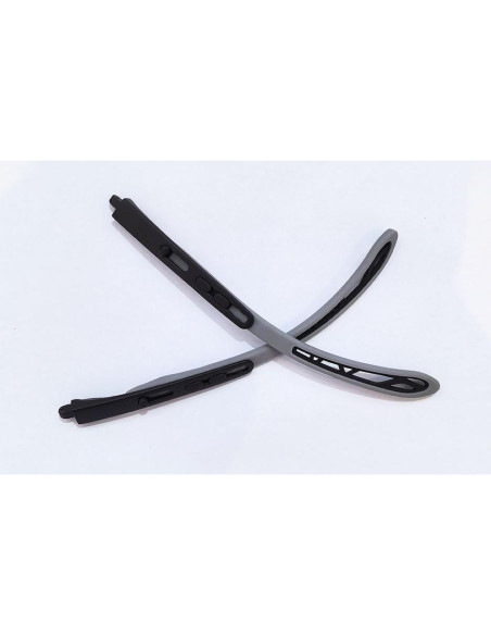 Piernas de Gafas para Niños Clony Reemplazo Silicona Negro Piernas de Gafas para Niños Clony Reemplazo Silicona Negro