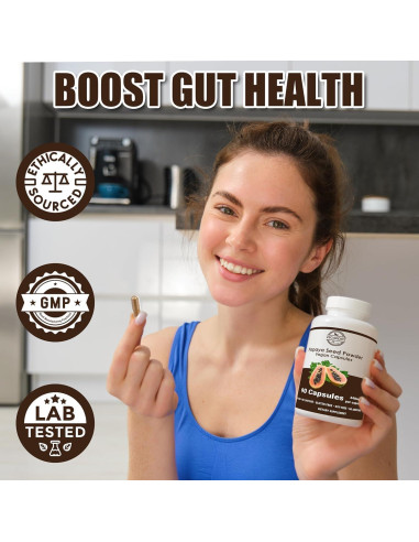 Cápsulas de Semilla de Papaya Veganas Vegaddict - 90 Unidades