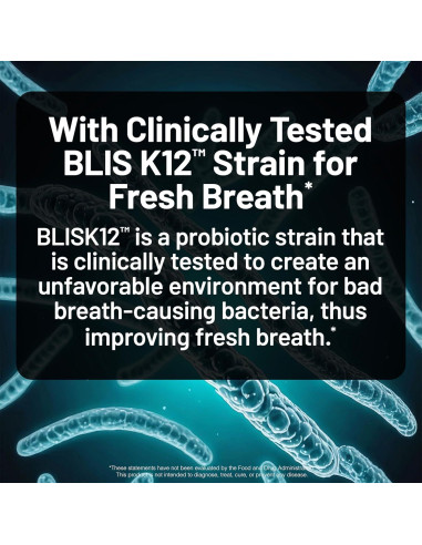 Probioticos Orales NatureWise Menta Sin Azucar 50 Tabletas