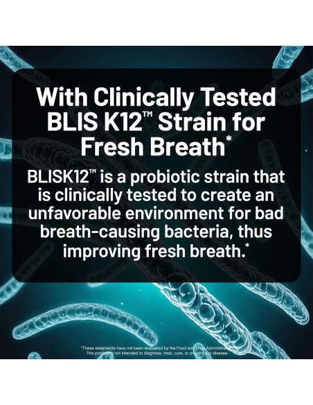 Probioticos Orales NatureWise Menta Sin Azucar 50 Tabletas