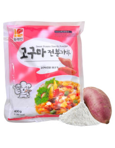 Polvo de Almidón de Batata Coreana 400g - Espesante y Repostería