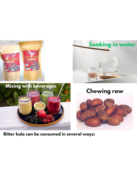 Nueces de Kola Amarga Dibeson 142g Orgánicas de África