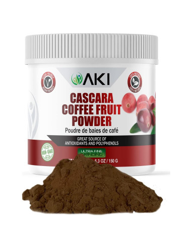 Cáscara de Fruta de Café AKI - Antioxidantes y Polifenoles 150g