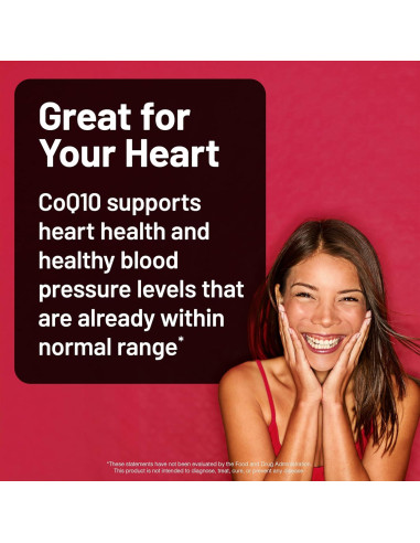 NatureWise CoQ10 200mg Softgels - Suplemento Vegano Antioxidante