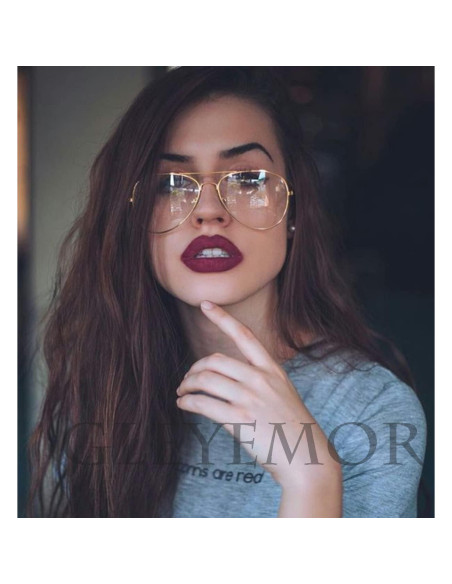 Gafas Aviador Gleyemor GL5020 Anti Luz Azul Unisex