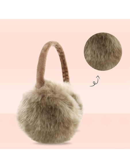 Orejeras de Invierno POXIMI para Mujeres y Niñas Ajustables
