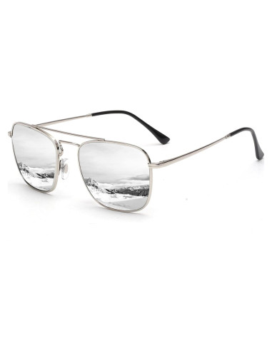 Gafas de Sol Aviador Jim Halo Lentes de Vidrio UV400