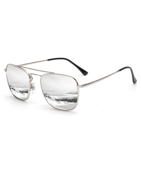 Gafas de Sol Aviador Jim Halo Lentes de Vidrio UV400 Gafas de Sol Aviador Jim Halo Lentes de Vidrio UV400