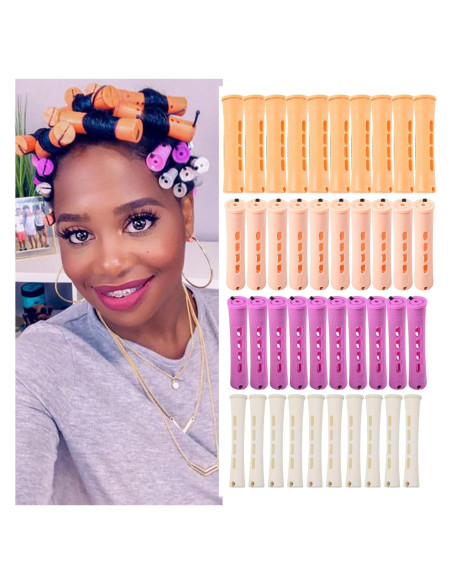 Juego de 40 Varillas de Permanentes para Cabello Natural - Alimiriam