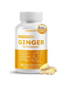 Jengibre Liposomal NuraFuse 150 Cápsulas - Salud Digestiva
