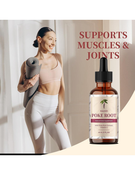 Suplemento Inmunológico Vegano Nahid | Extracto Raíz Poke 60 ml