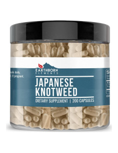 Extracto de raíz de Polygonum cuspidatum Earthborn 200 cápsulas