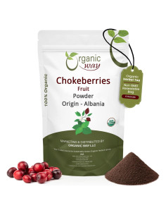 Polvo de Chokeberries Orgánico 113.4 g - Organic Way