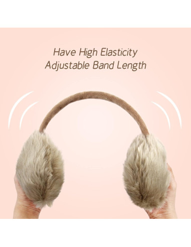 Orejeras de Invierno POXIMI para Mujeres y Niñas Ajustables
