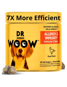 Suplemento Inmunológico para Perros Dr Woow - Alivio Alergias