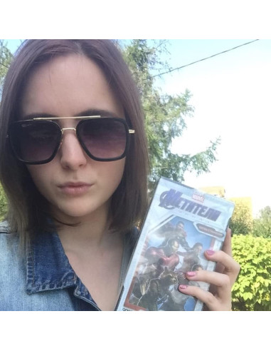 Gafas de sol AIEYEZO Tony Stark Cuadradas UV 100%