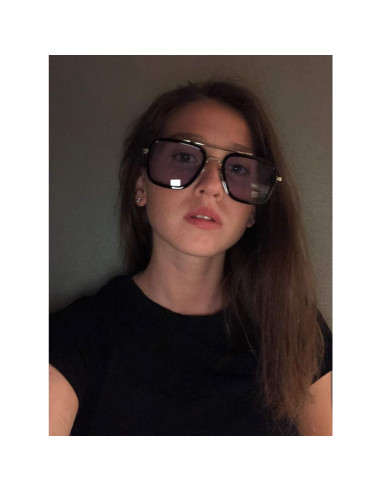 Gafas de sol AIEYEZO Tony Stark Cuadradas UV 100%