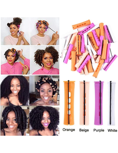 Juego de 40 Varillas de Permanentes para Cabello Natural - Alimiriam