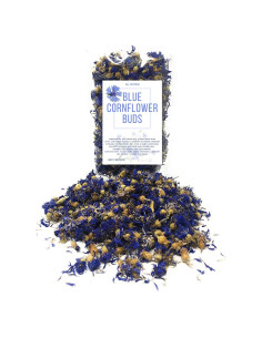 Botones de Aciano Azul Naturales 30g - Grado Culinario Alemania