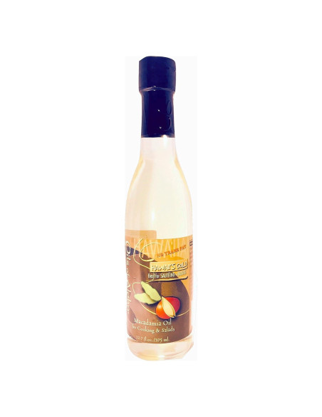 Aceite de Nuez de Macadamia Aloha 360 ml - Prensado en Frío