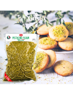 Harina de Pistacho Gusto ETNA 1 kg Sin Gluten Vegana Italia 2