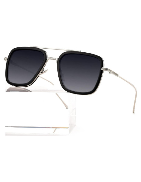 Gafas de sol AIEYEZO Tony Stark Cuadradas UV 100%