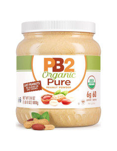 Mantequilla de Maní en Polvo Orgánica PB2 Pura 680g Sin Sal