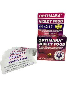 Fertilizante Líquido para Violetas Optimara 14-12-14 6 Bolsas 2