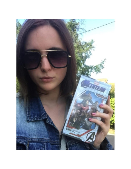 Gafas de sol AIEYEZO Tony Stark Cuadradas UV 100%