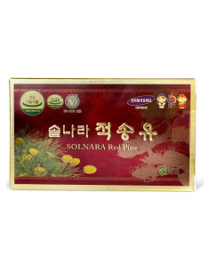 Aceite de Aguja de Pino Solnara 60 Cápsulas - Pino Rojo Coreano