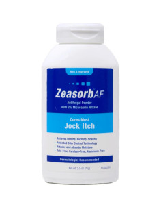 Polvo Antifúngico Zeasorb-AF 70.87g - Alivio Picazón Ingle 2