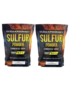 Fertilizante en Polvo de Azufre Amarillo Duda Energy 4.54 kg