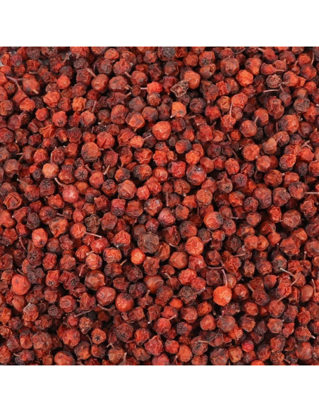 Baya de Rowan Orgánica Pura 500g - Frutas Sorbus commixta Secas