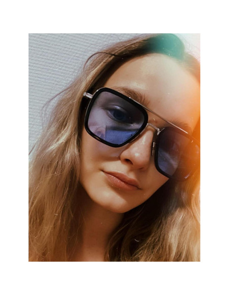 Gafas de sol AIEYEZO Tony Stark Cuadradas UV 100%