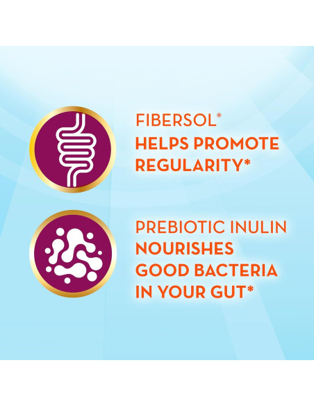 Suplemento de fibra Metamucil 408g - Mezcla clara sin sabor