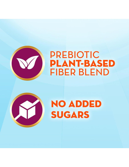 Suplemento de fibra Metamucil 408g - Mezcla clara sin sabor