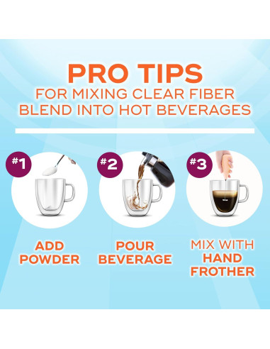 Suplemento de fibra Metamucil 408g - Mezcla clara sin sabor