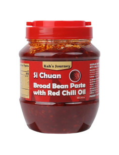 Pasta de Frijol Ancho con Aceite de Chile Rojo Pixian 500g