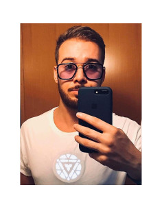 Gafas de Sol AIEYEZO Tony Stark Cuadradas UV 100% 2