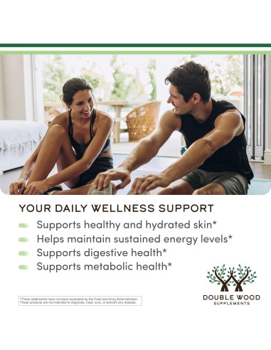 Cápsulas de Hígado de Res 1000mg Double Wood 180 Unidades