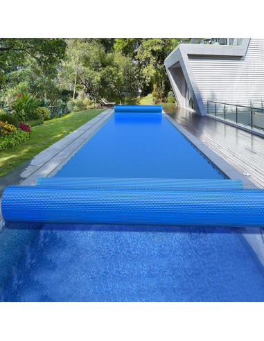 Cubierta Solar BigXwell 16x32 Pies Rectangular PE 12Mil