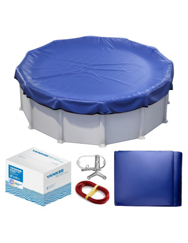 Cubierta de piscina redonda 18 pies Yankee Pool Pillow - Zafiro