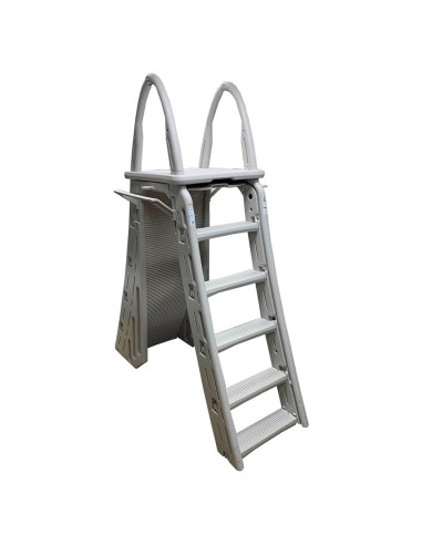 Escalera de Seguridad Ajustable Confer Plastics 7200 Gris 48-56"